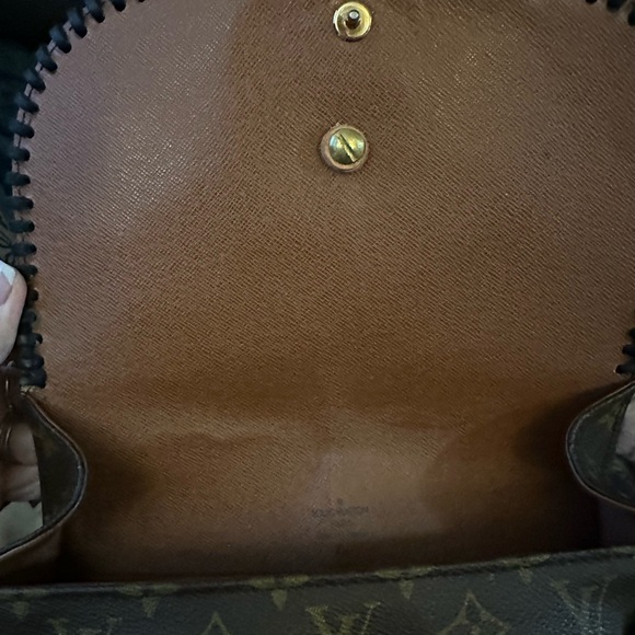 Authentic ONE of a KIND Vintage LV upcycled BOHO Cross Body Bag w/ dust bag. - Picture 5 of 15